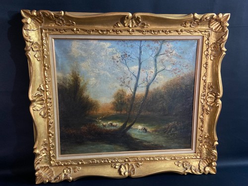 Quadro ecole francese xix - quadro,