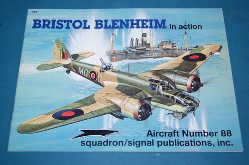 Bristol blenheim action - in,