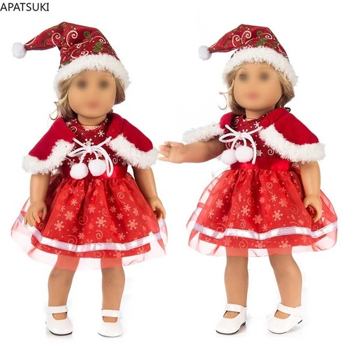 Set vestito natalizio - set, rosso