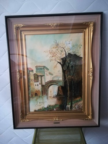 Quadro olio pigneri - olio,