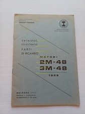 Morini Franco motore 2M 48 - 3M 48 1958 catalogo ricambi originale parts catalog