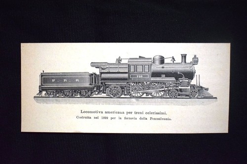 Locomotiva americana per - , treni