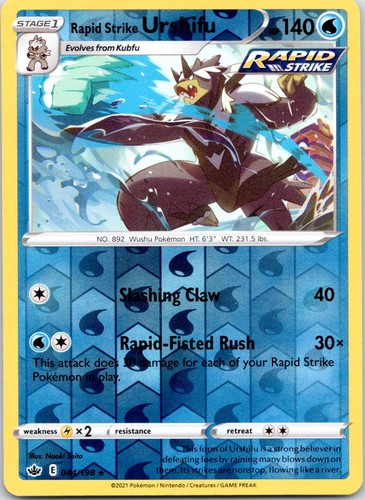Rapid strike urshifu 044 198 - strike, 044/198