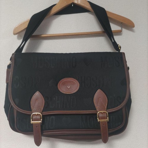 Moschino borsa messenger tela - borsa,