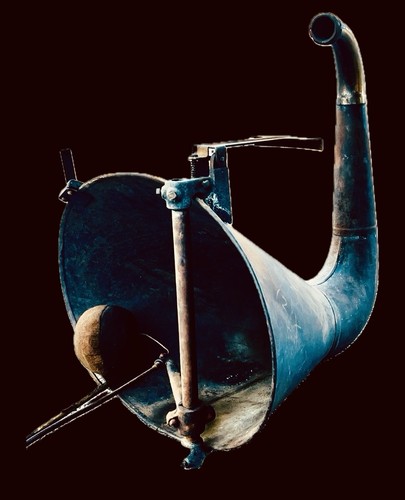 Antico altoparlante fonografo