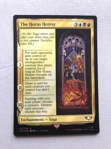 Mtg warhammer 40k the - warhammer, horus