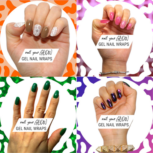Adesivi gel nail wrap - adesivi,