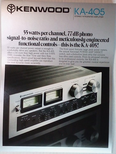 Amplificatore stereo kenwood - stereo,