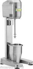 Frullatore frappe' 1 bicchiere acciaio inox lt 0,8 professionale bar chiosco pub
