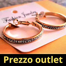 Orecchini cerchio oro 18 kt