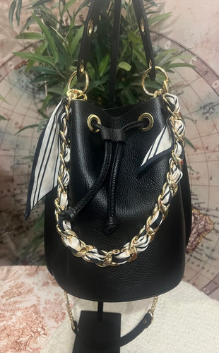 Borsa secchiello nero - , spalla
