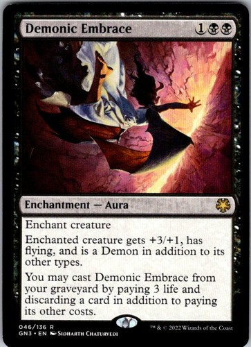 Magic demonic embrace gn3 - magic,