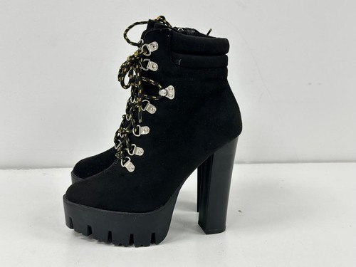 Stivaletti stringati donna