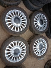 4 CERCHI IN LEGA R15 FIAT 500