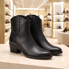 Stivali donna pelle texani