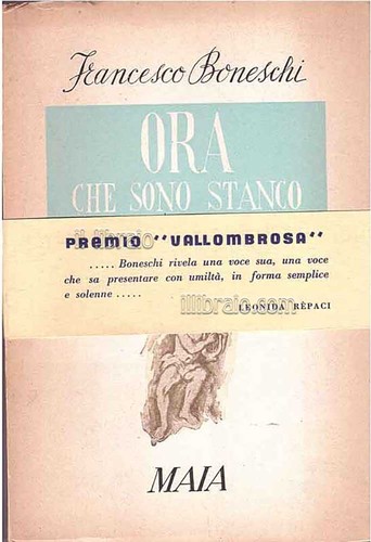 Boneschi ora che sono - f.,