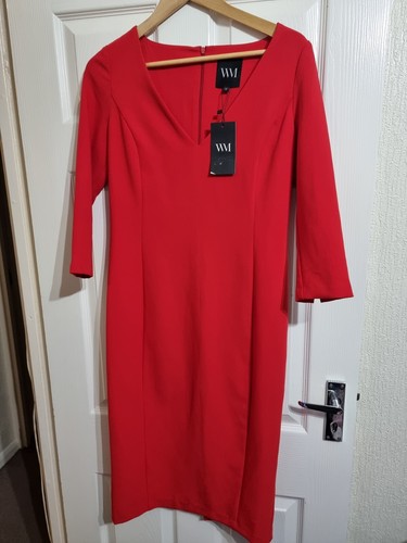 Abito rosso dita - abito, del