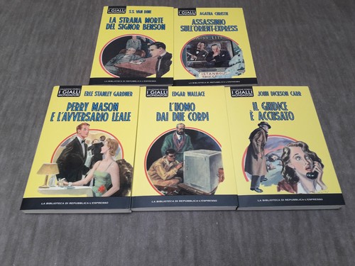 Lotto libri gialli - lotto,