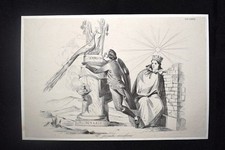 Engraving allegory and satire