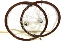 Set ruote marroni bici a disco