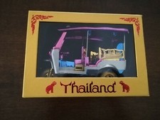 Furgoncino Modellino Tuc Tuc Latta E Plastica Thailandia Bangkok