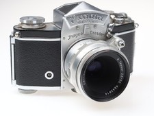 Exakta Varex IIa Ihagee fotocamera fotocamera fotocamera Carl Zeiss Tessar 50 mm f2.8 obiettivo le...