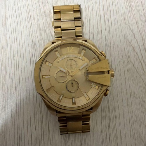 Orologio diesel oro cronografo - oro,