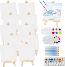 10 Mini Tele Da Dipingere Kit