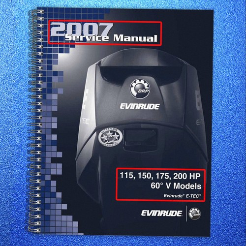 Evinrude tec 2007 service - evinrude, e-tec