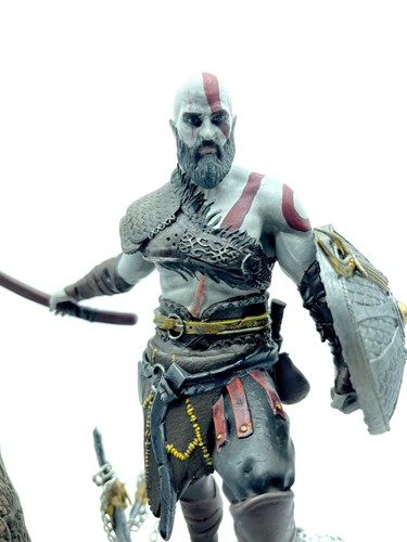 God war old kratos statua - war, kratos"