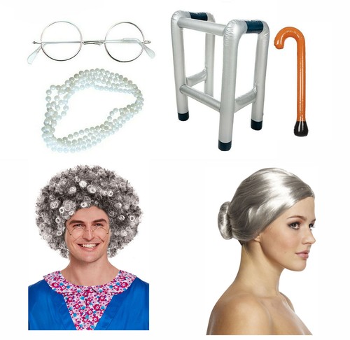 Costume nonna vecchia signora