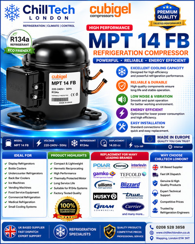 Cubigel mpt14tb compressore - cubigel,