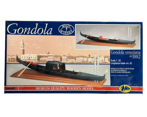 Amati gondola veneziana 1882 - gondola,