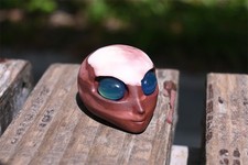 2.3''Hand Carved Natural Red