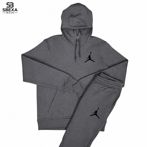 Tuta uomo pile grigio - in,