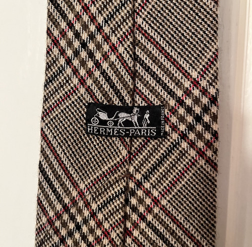 Cravatta vintage hermes paris - vintage,