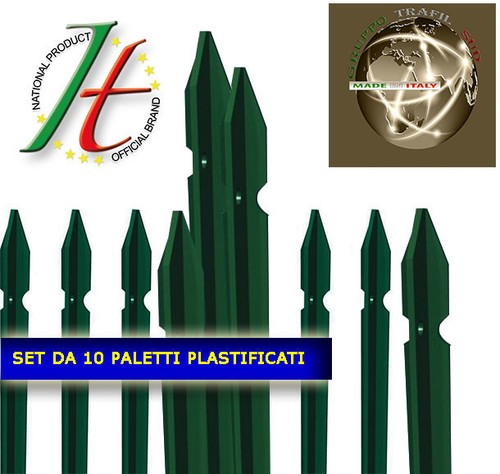 Paletti ferro plastificati - in,