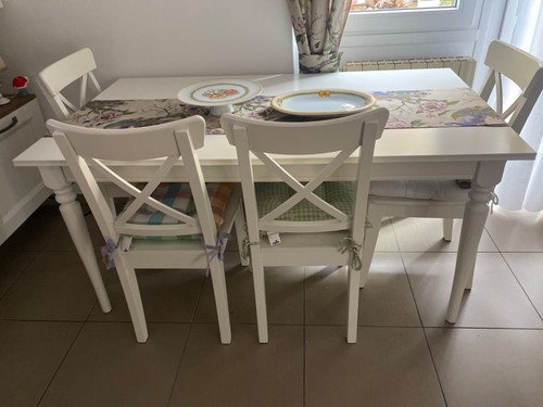 Tavolo allungabile bianco