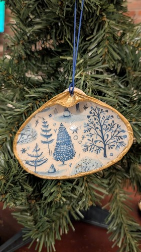 Ornamento natalizio fatto - , a