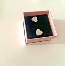 Orecchini Salvini Cuore Argento 925 Collezione I Segni con Punto Luce