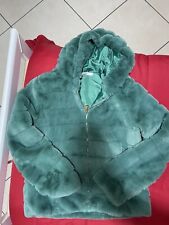 Giubbino Effetto Pelliccia Colore Verde Taglia “S”