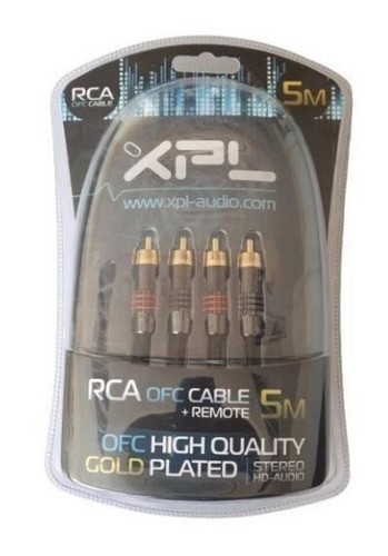 Cavo rca xpl - cavo, 5+5mm