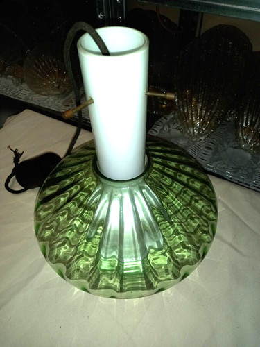 Lampadario vintage raro doppio