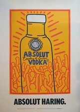 KEITH HARING X POSTER VODKA