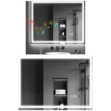 HOMCOM Specchio Bagno