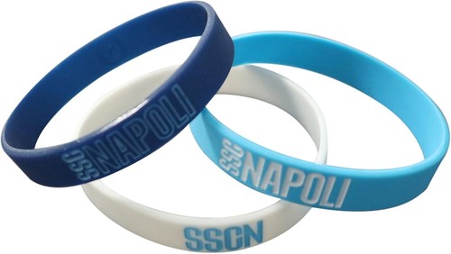 Tris bracciali silicone - tris,