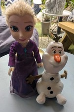 Bambola Elsa 13" Disney Frozen Luci e Suoni Jakks Pacific e Canto Olaf.