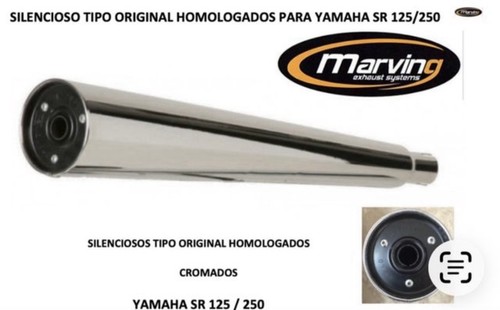 Escapes yamaha 125 - yamaha, sr