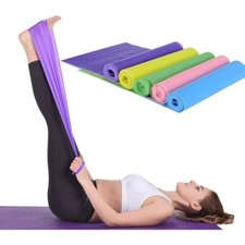 BANDE FASCE ELASTICHE ELASTICO FITNESS RESISTENZA PER ALLENAMENTO YOGA E PILATES