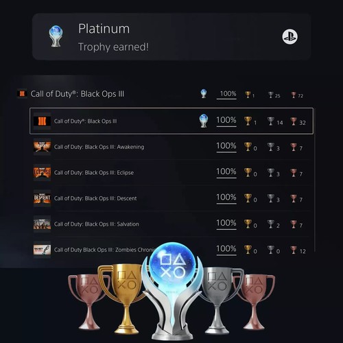 Black ops platinum trophy - |,